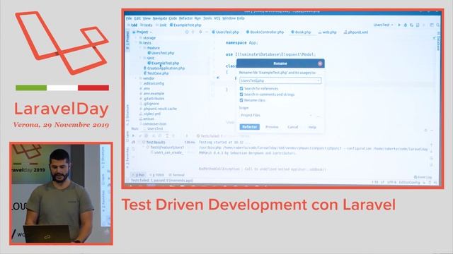 Roberto Gallea - Test Driven Development con Laravel - laravelday 2019