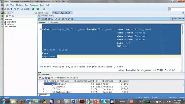 16/125 Oracle PLSQL: Case Statement VS Case Expression