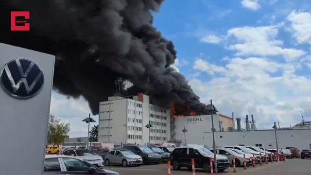 🔥Германию накрывает огонь инквизиции🔥
В Берлине горит основное здание оборонной корпорации