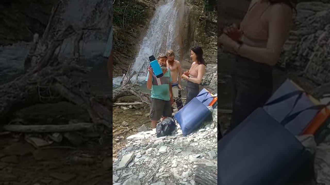Водопад на р.Шепси.