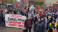 массовый пропалестинский митинг в Дании
