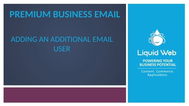 Premium Business Email Control Panel Walk Through