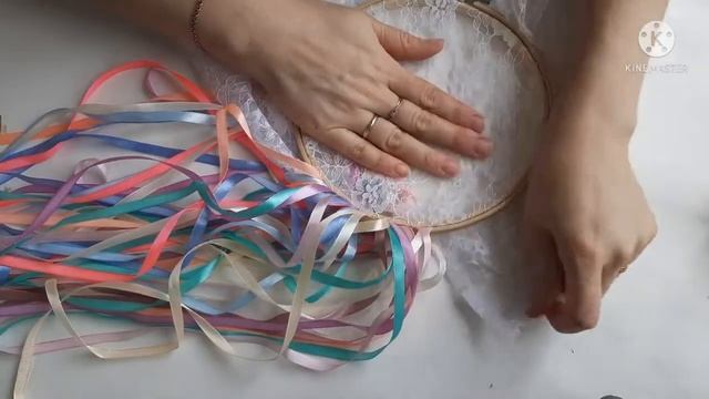 Нежнейший ловец снов в детскую комнату #длядетей #длядевочек #ловецснов #рукоделие #творчество #diy