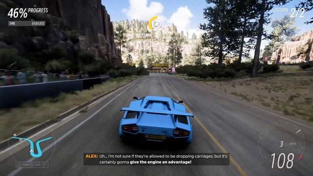 Forza Horizon 5 With Sonic Music - Catch Me If You Canyon Showcase Event w/ Radical Train