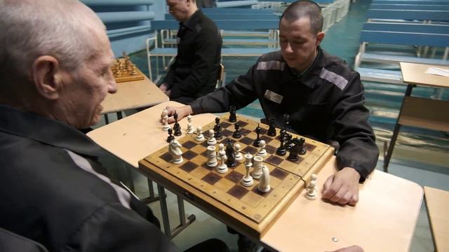 Турнир по шахматам прошёл среди осужденных тагильской ИК-5