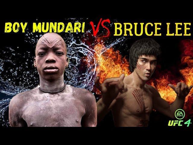 Bruce Lee vs. Boy Mundari - EA sports UFC 4 - CPU vs CPU