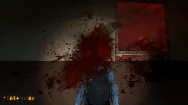 Black Mesa. Удар ногой в лицо.