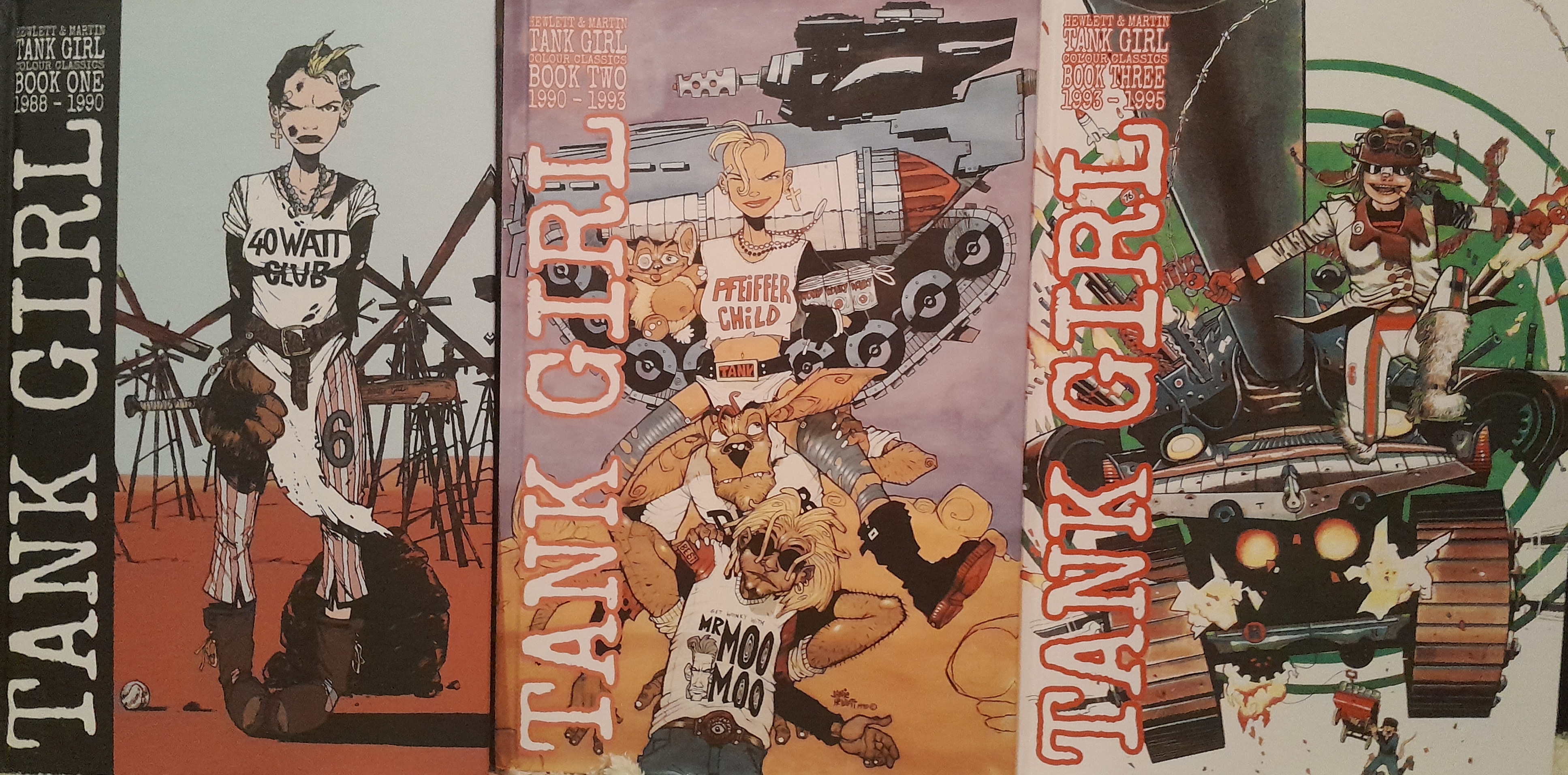 Tank Girl: Colour Classics - Book 1/2/3