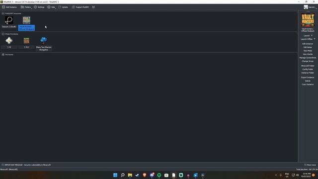 How to use MultiMC and install Vault Hunters - Its really easy