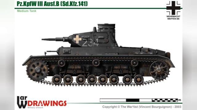TANK JERMAN WW2 PART 2 BY:WAR DRAWINGS