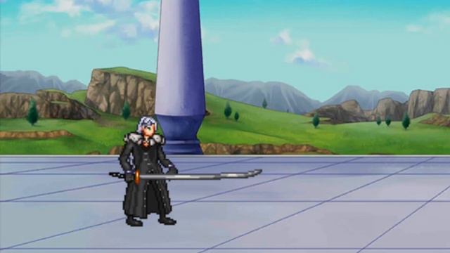 Cell VS Sephiroth (Dragon Ball VS Final Fantasy) [Sprite Animation]