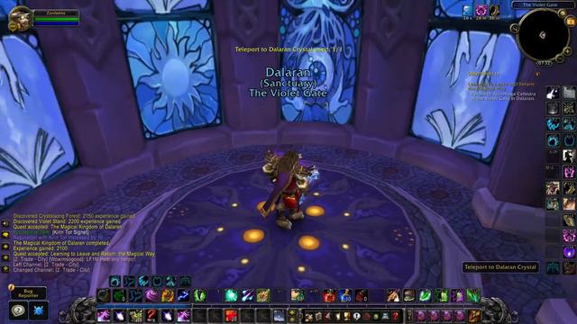How to do Learning To Leave And Return: The Magical Way quest - WoW WOTLK Classic beta