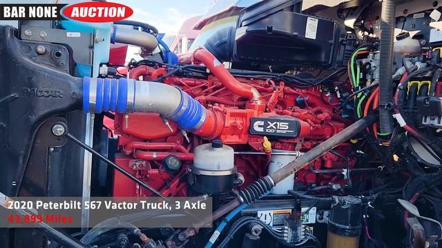 2020 Peterbilt 567 Vactor Truck, 3 Axle
