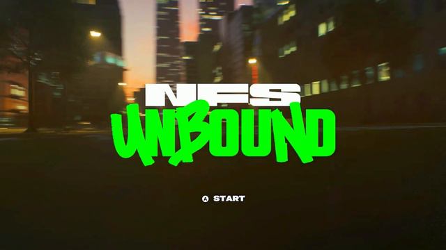 NEED FOR SPEED UNBOUND  START SCREEN  NFS  SOUNDTRACK  START MENU MUSIC