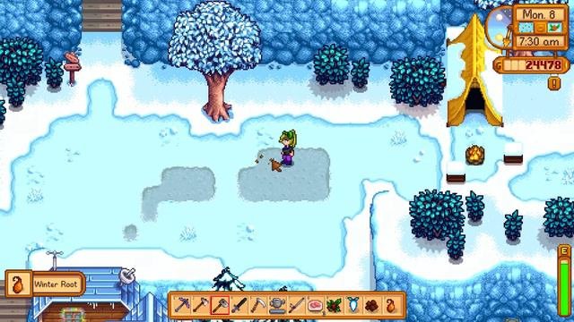 How To Get Winter Root - Stardew Valley