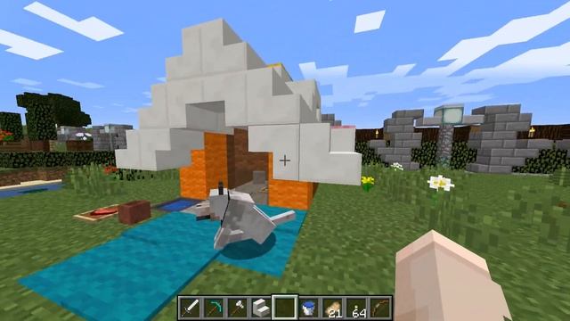 Как украсить дом к пасхе в Minecraft | Пасха в Minecraft | Minecraft Easter Design