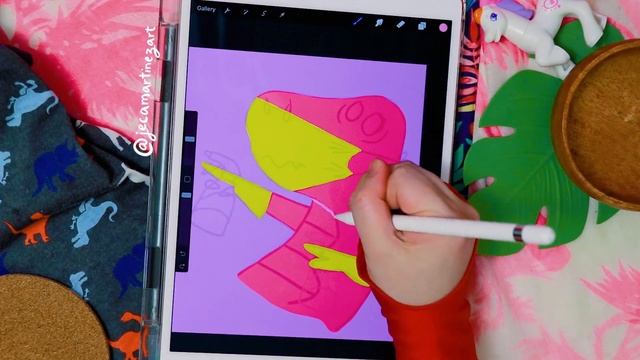 WEAR YOUR MASK ? Procreate and iPad animation GIF Animation