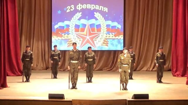 Показательное выступление с карабинами. ВСМЦ «Россияне». Тобольск. 21.02.2020.