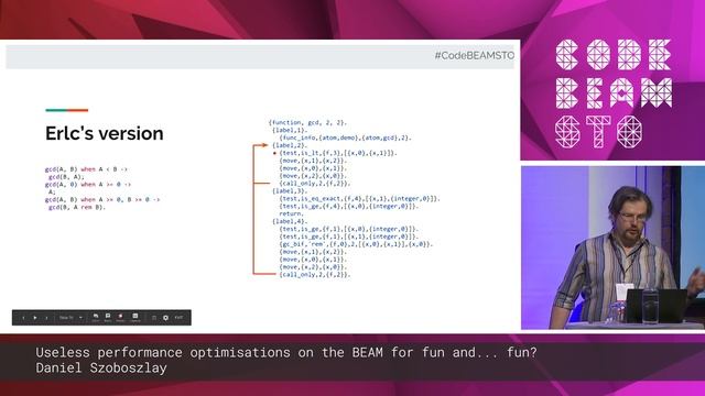 Daniel Szoboszlay - Useless performance optimisations on the BEAM for fun | Code BEAM STO 19