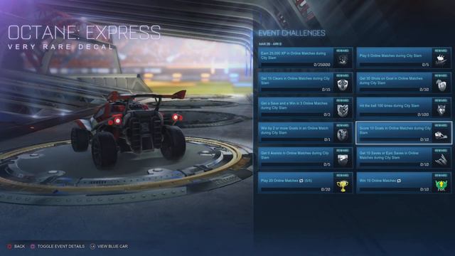 New Free City Slam Decals In Rocket League!!