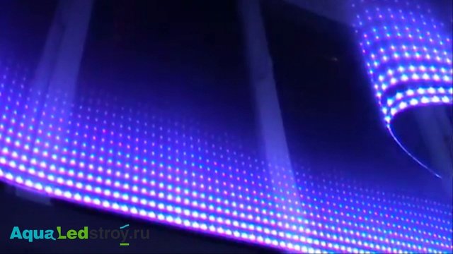 Потолочное светодиодное панно с эффектом бесконечности