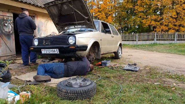 Замена МКПП Гольф 2