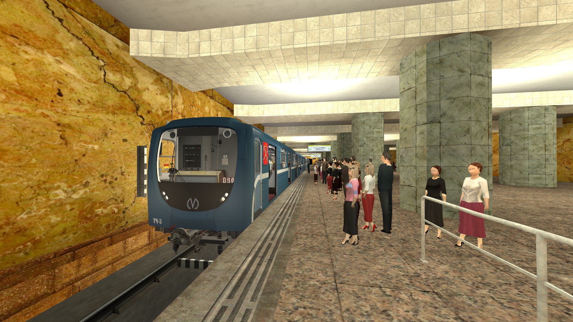 METROSTROI SUBWAY SIMULATOR IN GARRY ’S MOD / РЕАЛИСТИЧНЫЙ СИМУЛЯТОР МАШИНИСТА МЕТРО В ГИРРИС МОДЕ