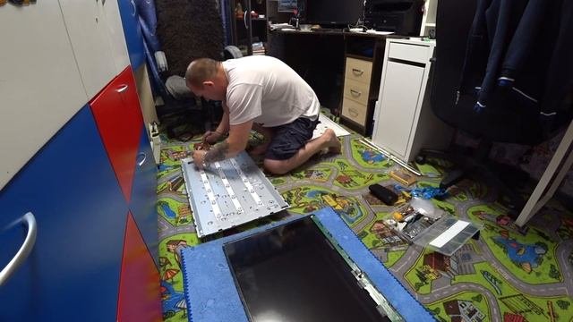 РЕМОНТ ТЕЛЕВИЗОРА LG32LB561U СВОИМИ РУКАМИ