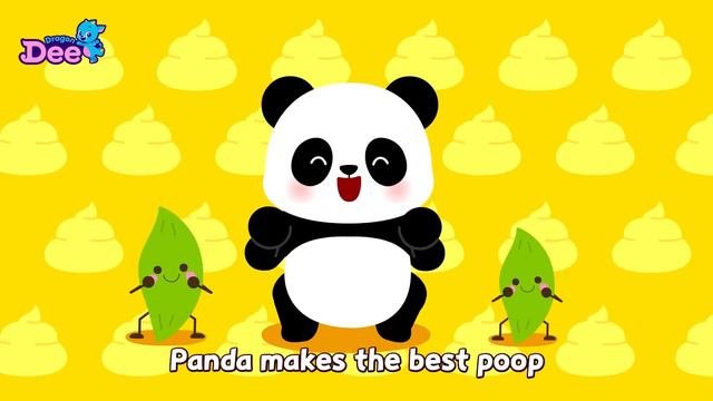 Panda vs Sloth Who Poops Better?  Animal Star  Dragon Dee Songs for Children