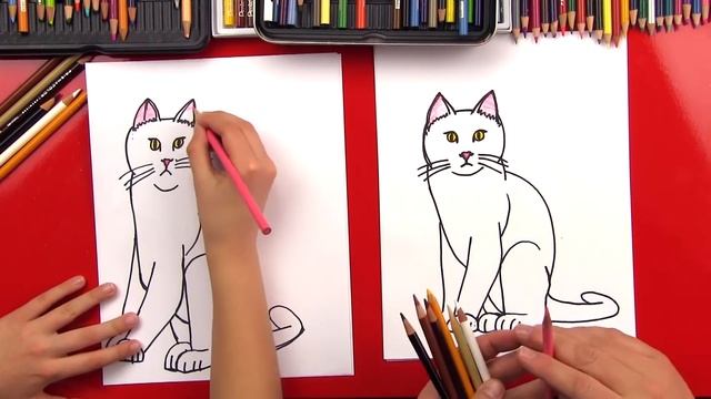 How To Draw A Realistic Cat