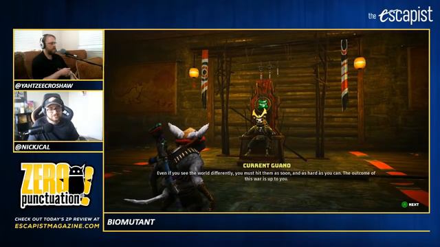 Biomutant | Post-ZP Stream with Yahtzee & Nick
