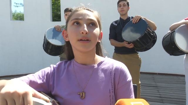 Ансамбль барабанщиков "Барракуда" Открытая репетиция