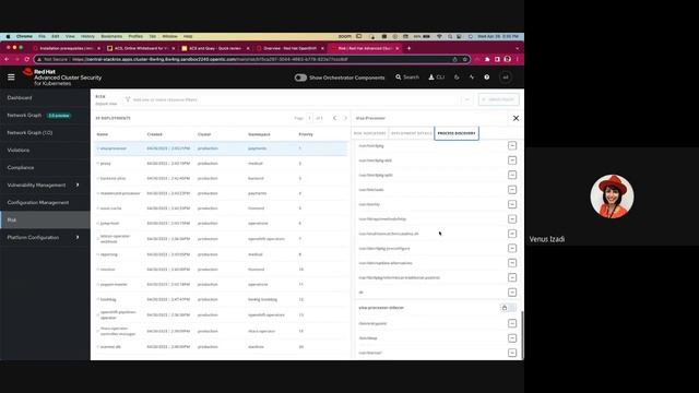 Red Hat Advanced Cluster Security for Kubernetes   Technical demo