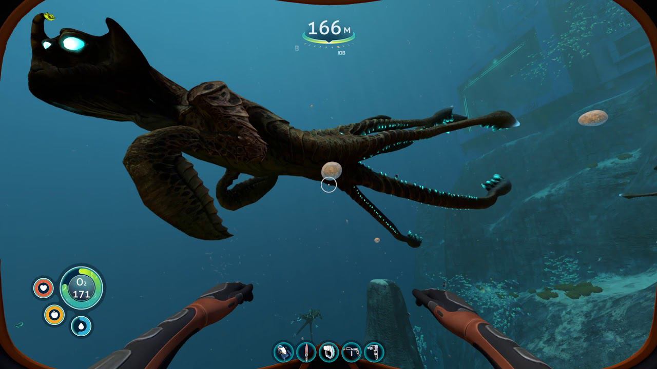 Subnautica - Выживание №16 Лечение и Отключение ПВО, Поиск серы