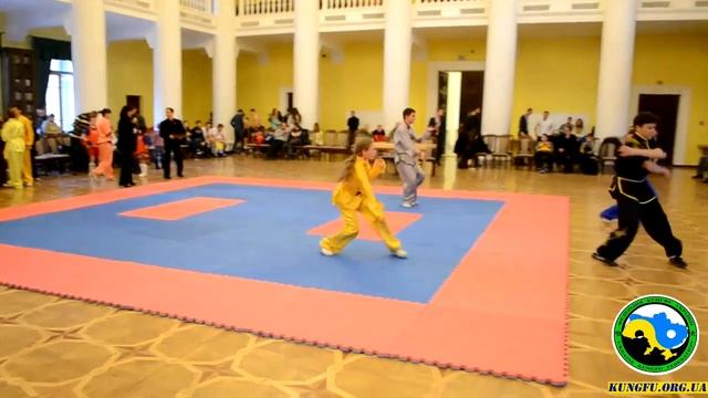 Таолу. Выступление старших юношей федерации КУНГФУ Украины КМДА 6.12.2015