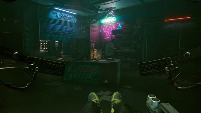 Cyberpunk 2077 Эпизоды из игры. Сцена с Джуди в подвале