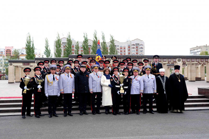 Закрытие VII Военно-спортивного сбора «Наследники Победы», которое прошло в городе Казани