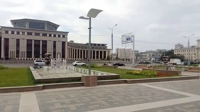 Площадь Тукая и театр Камала Казань