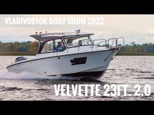 Катер VELVETTE 23ft. v2.0. Suzuki DF200. Отечественный производитель.(4k)