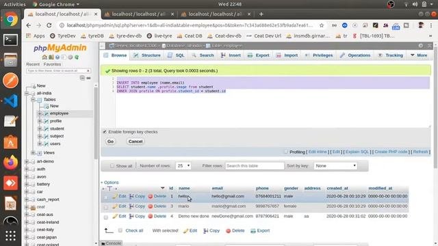 Insert using join in MySQL Part 16  MySQL Tutorial for Beginners in Hindi