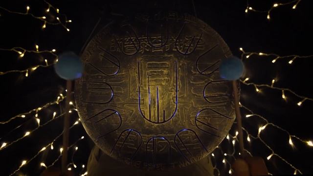 SPARKS OF THE DAYLIGHT __ Composition for steel tongue drum, tank drum,  happy drum,  глюкофон
