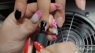 коррекция Треш ногтей. стильный дизайн неон#nails#nailart#shorts#маникюр#ногти