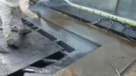 Нанесение MasterSeal M800 Coniroof