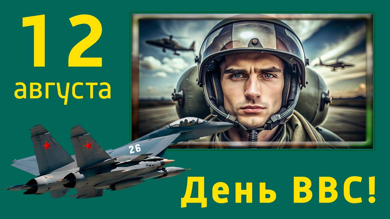 12 августа День ВВС! С Днем Военно-воздушных сил! ВВС универсальная машина! АССА!