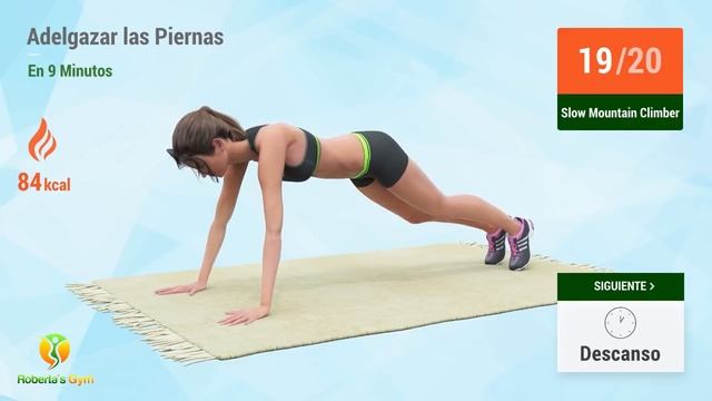 Cómo Adelgazar las Piernas en 9 Minutos