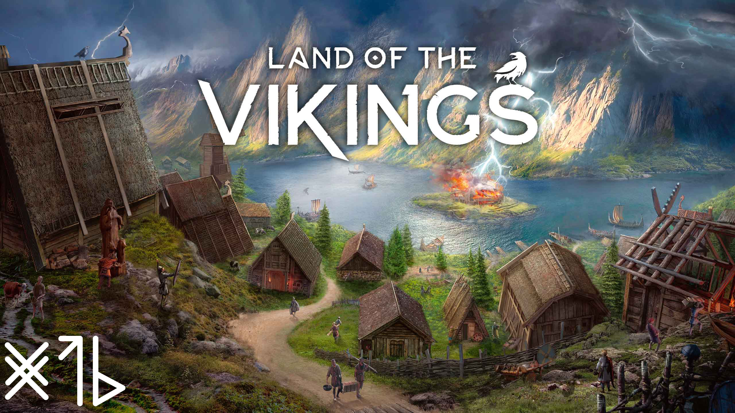 Строим драккары, тренируем воинов. Готовимся к мести! Land of the Vikings #16