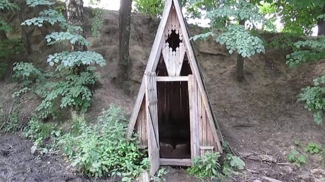 или туалет или колодец Одиночное велопутешествие (велопоход) из Вязьмы в Смоленск