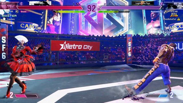 Broski (Aki) vs Maldominant (DJ) [Street Fighter 6 Gold Replays With Frame Data]
