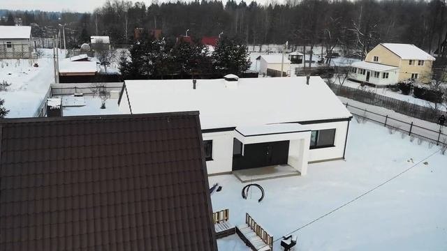 Проект современного энергоэффективного дома Luna 120