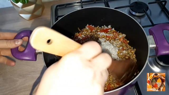 Чечевичный суп,идеальная еда для ифтара!Soupe de Ramadan!!